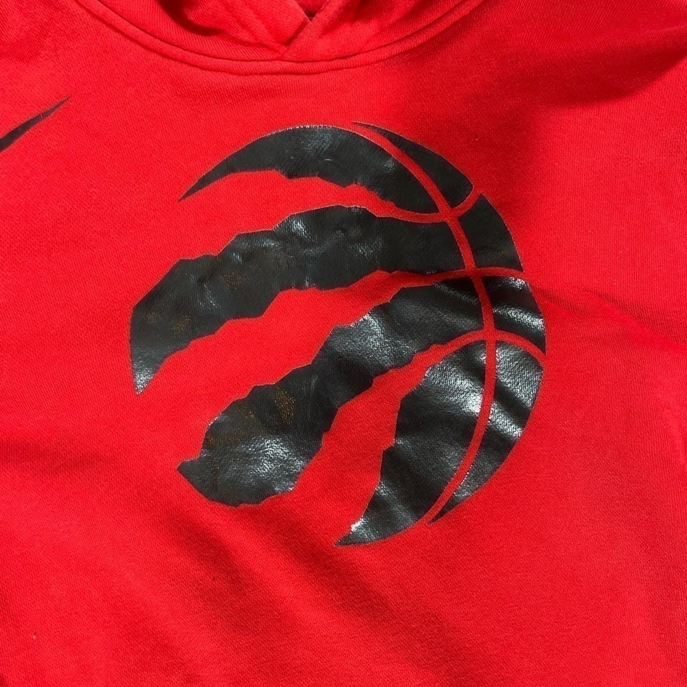 Nike Red Raptors Logo Hoodie - Picture 5 of 10